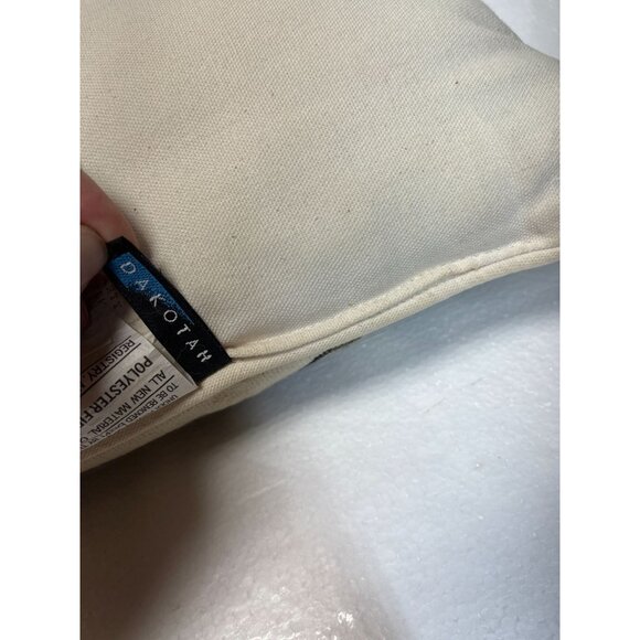 J.C. Penney Tea Party‎ Tapestry Pillow 18"x12" Hand/Spot Clean - Picture 6 of 10